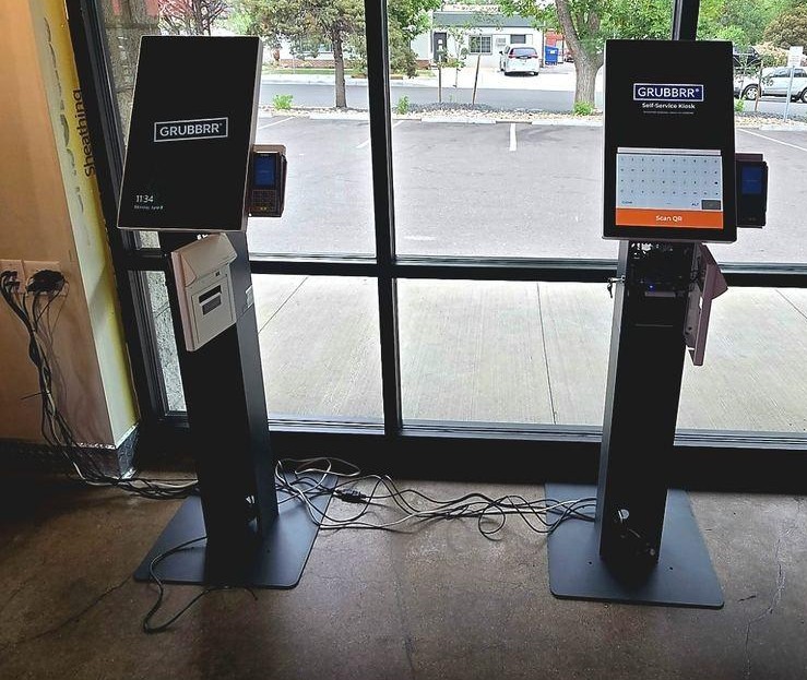 GRUBBRR self-service kiosk installation